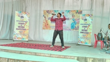 Intra-University Literary and Cultural Competitions, organised by the Literary and Cultural Committee, GMU in December, 2024