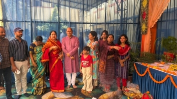 Ganesh Puja Celebration