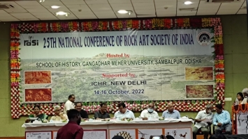 25th National Conference of the Rock Art Society of India (RASI) At School of History, Gangadhar Meher University