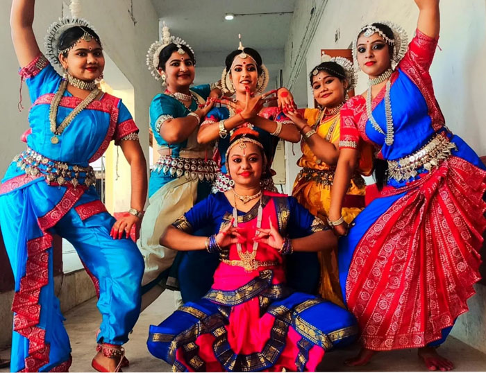 The Classical Dance team of GMU